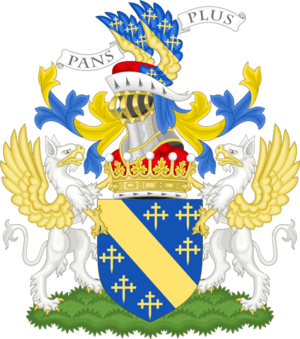 Coat of arms of the Earl of Mar.png