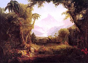 Cole Thomas The Garden of Eden 1828