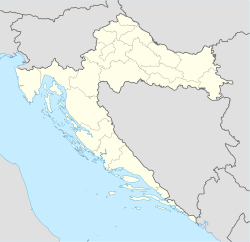 Petrinja is located in Croatia