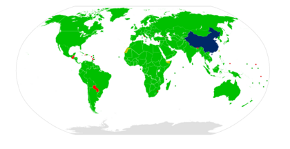 Diplomatic relations of the People's Republic of China