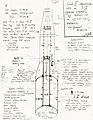 Dr. von Braun's Sketch of the Space Station 8883912 original
