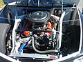 Engine of Denny Hamlin's Toyota