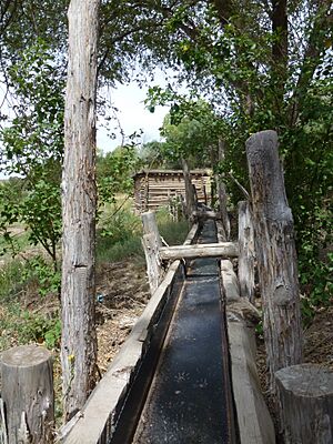 Golondrinas Acequia Flume