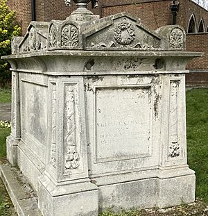 Grave of George William Callender in West Norwood Cemetery