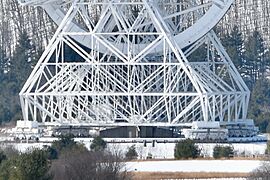 Green Bank Telescope - azimuth track and pintle bearing