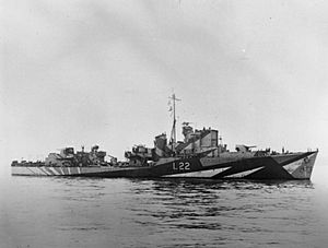HMS Aldenham 1942 IWM FL 412
