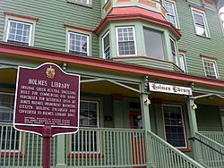 The Holmes Library in Boonton
