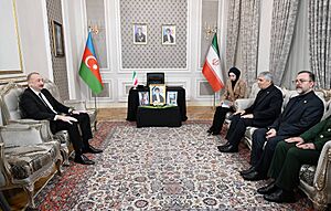 Ilham Aliyev visited Iranian Embassy in Azerbaijan to offer condolences 3