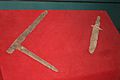 Iron ji and knife, Han Dynasty