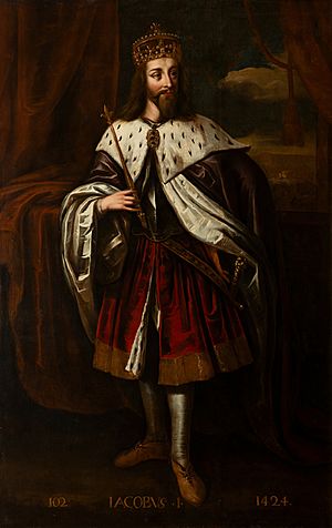 Jacob Jacobsz de Wet II (Haarlem 1641-2 - Amsterdam 1697) - James I, King of Scotland (1394-1437) - RCIN 403280 - Royal Collection