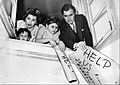 James Mason and Family 1957