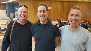 Jerry Seinfeld on a support visit of Israel in December 2023, a visit to Kibbutz Be'eri following the Be'eri massacre on October 7, 2023 (1)