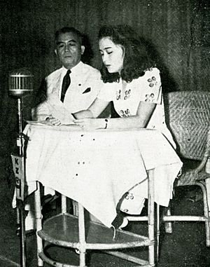 Jouge B. Vargas and his daughter