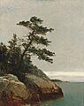 Kensett John F The Old Pine Darien Connecticut