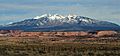 La Sal Mountains From U.S. Route 191 Between Monticello and Moab, Utah