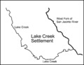 Lake Creek Settlement Mapf