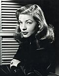 Lauren Bacall 1945 press photo