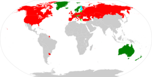Legal stunning requirements for ritual slaughter world map