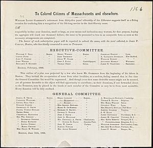 Letter to the colored citizens of Massachusetts, 1866