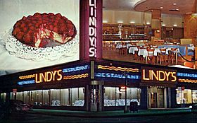 Lindys Restaurant Broadway and 51st Street New York City.JPG