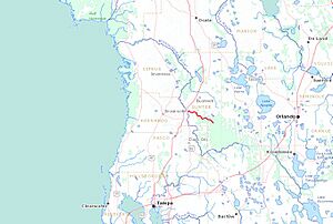 Little Withlacoochee River Map