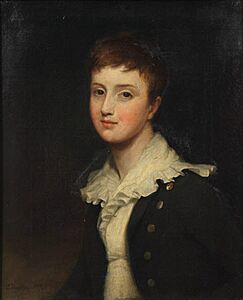 Lord Richard Cavendish as a boy by Sir George Hayter painted in 1825