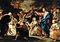 Luca Giordano - Raising of Lazarus - WGA9010