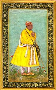 Man Singh I, Mughal Painting