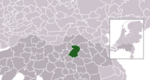 Location of Bernheze
