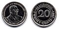 Mauritius - 20 cents - coin