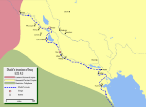 Mohammad adil-Khalid's conquest of Iraq