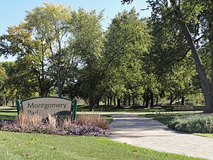 Montgomery Park south entrance