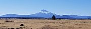 Mount Jefferson (as seen from Warm Springs Reservation)