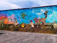 Mural "Actopan Pueblo con sabor". 03