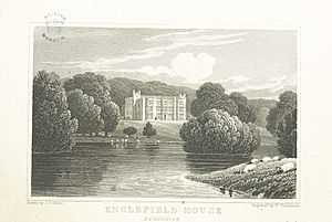 Neale(1827) p4.026 - Englefield House, Berkshire