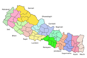 Nepal zones
