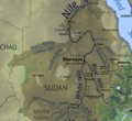 Nile Map Sudan