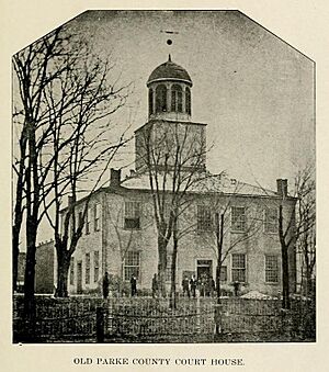 Parke County Courthouse 1832 to 1879