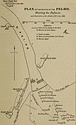 Plan of attack on Peiho River 1859