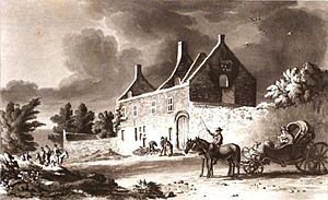Plate 16, 'Sketches in Flanders and Holland' by Robert Hills (1816)
