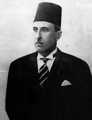 Portrait of Shukri al-Quwatli in 1943 (3x4 cropped)
