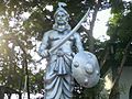 Puli Thevar Statue in his Nerkattumseval Palace 2013-08-12 06-35