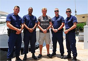 Ramsay and U.S. Coast Guard in Miami