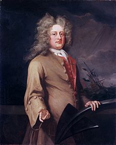 Rear-Admiral Basil Beaumont (1669-1703), by Michael Dahl