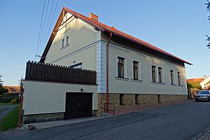 Rodný dům Heleny Vondráčkové ve Slatiňanech