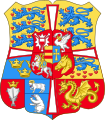 Royal arms of Denmark (1819–1903)