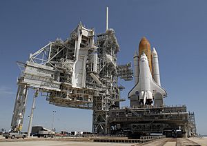 STS-127 Endeavour on Launch Pad 39A