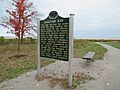 Saginaw Bay state historic marker