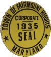 Official seal of Fairmount Heights, Maryland