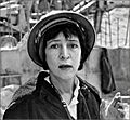 Self portrait of Helen Levitt